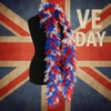 Red, White & Blue Feather Boa 80g Deluxe Turkey Feather