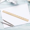 WUWEOT 72 Pack Wooden Ruler, 12 Inch Rulers Bulk, Office