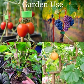 BGCLOUD Plant Ties,1/2" 66ft Reusable Plant Tape Adjustable Garden Ties for Supporting Plants Tomatoes Climbing Planters Effective Growing