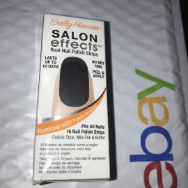 SALLY HANSEN Salon Effects Nail Polish Strips 630 HAUTE AND NAUGHTY unsealed NIB