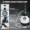 DURATECH 2L Manual Brake Bleeder Kit with 3 Master Cylinder