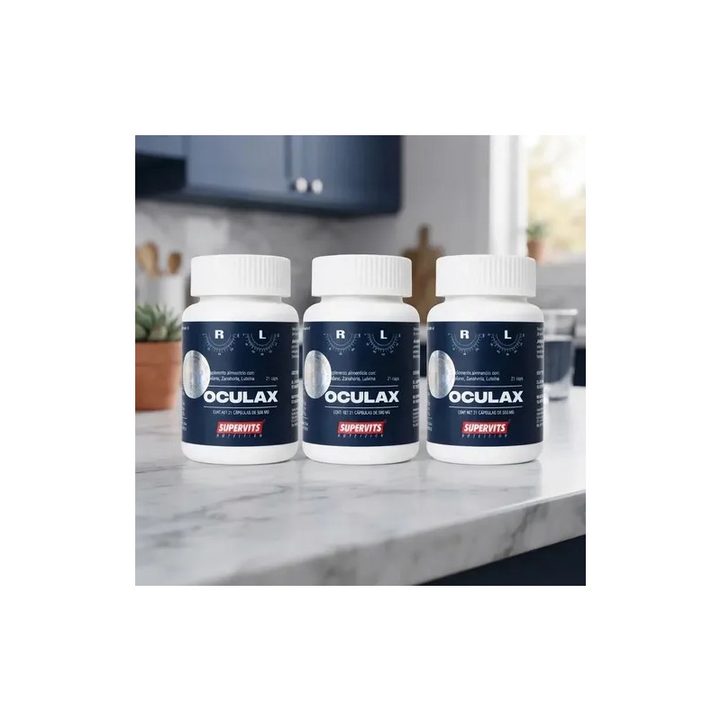 Pack Oculax Restaurar Mejorar Vision Caps Packsfn Sabor