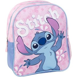 CERDÁ LIFE'S LITTLE MOMENTS Stitch Children's School Backpack Pink 25 x 20 x 29 cm Polyester Zip Stitch Pattern Original Product Designed in Spain Pink Estándar Casual, pink, Casual