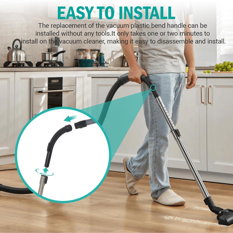 EZ SPARES 5269091 Hose Handle Compatible with Miele C1 C2