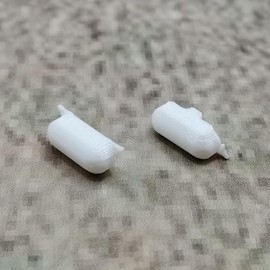 ULEIVA Replacement Power Button 2 x White Compatible with Garmin Edge 800/810 Power Button GPS Bicycle Computer Road Bike Replacement Part Repair (White)