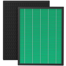 2Pack 300/300S Replacement Filter for Coway Airmega Max2 Air Purifier 300/300S, True HEPA Filter & Activated Carbon 2-in-1 Filter, # AP-1515-FP