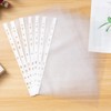 100 Plastic Wallets A4 Punched - Document Wallets | Clear