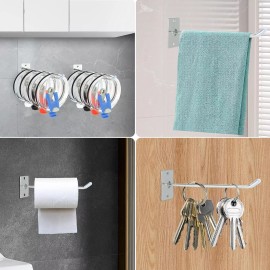 Unbranded 2Pcs Tumbler Lid Organizer, Horizontal Tumbler Lid Storage Hook up to 10 Lids