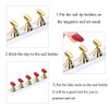 Etercycle Acrylic Nail Display Stand DIY Nail Crystal Holder Magnetic