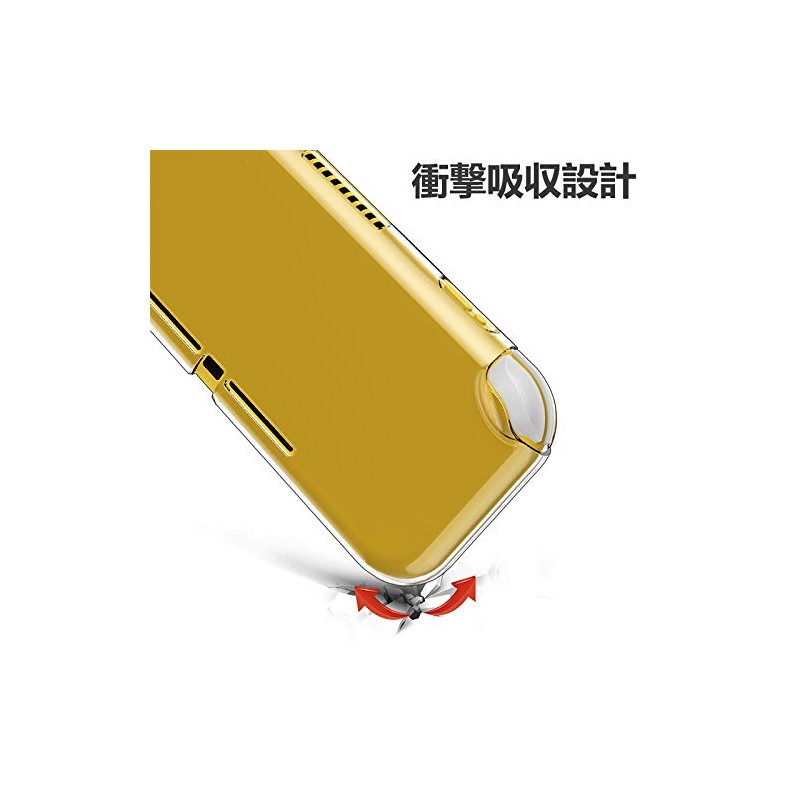 Ryo Raku Seikan Switch Lite Compatible Protective Case, Clear Switch