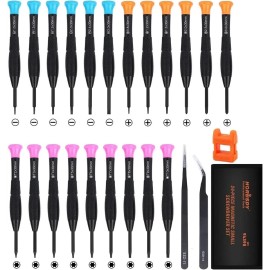 Unbranded 24pc Mini Precision Screwdriver Set Magnetic Torx Star Eyeglass Phone Watch PC