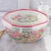 Sterilite Ultra-Seal 8.1 Qt Bowl, Large Airtight Food Storage Container,
