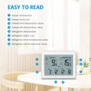 Brifit Digital Refrigerator Thermometer, 3.7 inch LCD Backlight Freezer Thermometer