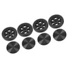Luggage Caster Wheels Lightweight Silent Suitcase Universal Replacement Rollers Wheels