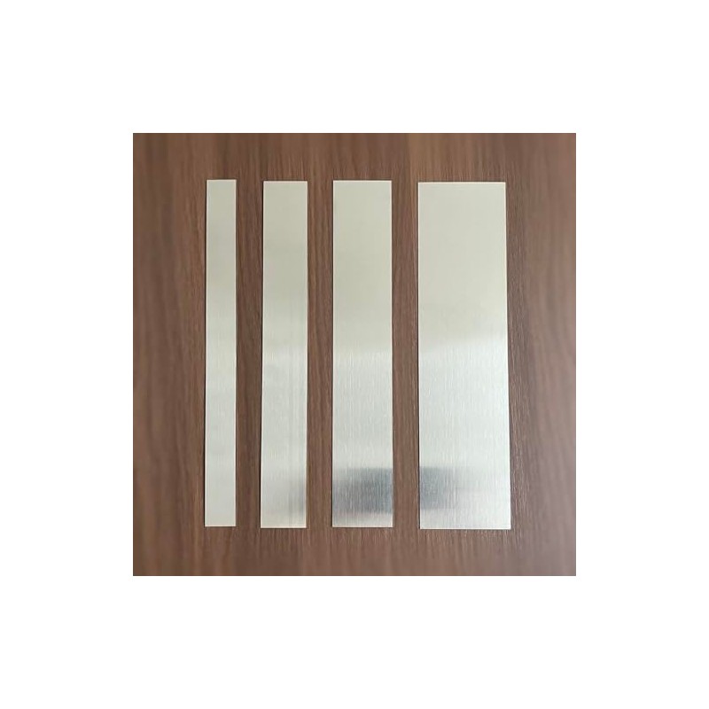 4Pcs Metal Strips Shim Stock Metal Sheet Shims Gap Filler