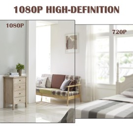 Security Camera USB Charger, 5-Port Phone Charger Surveillance Camera, 1080P Video Recording WiFi Real-Time Monitoring Mini Camera for Home Office, No Audio