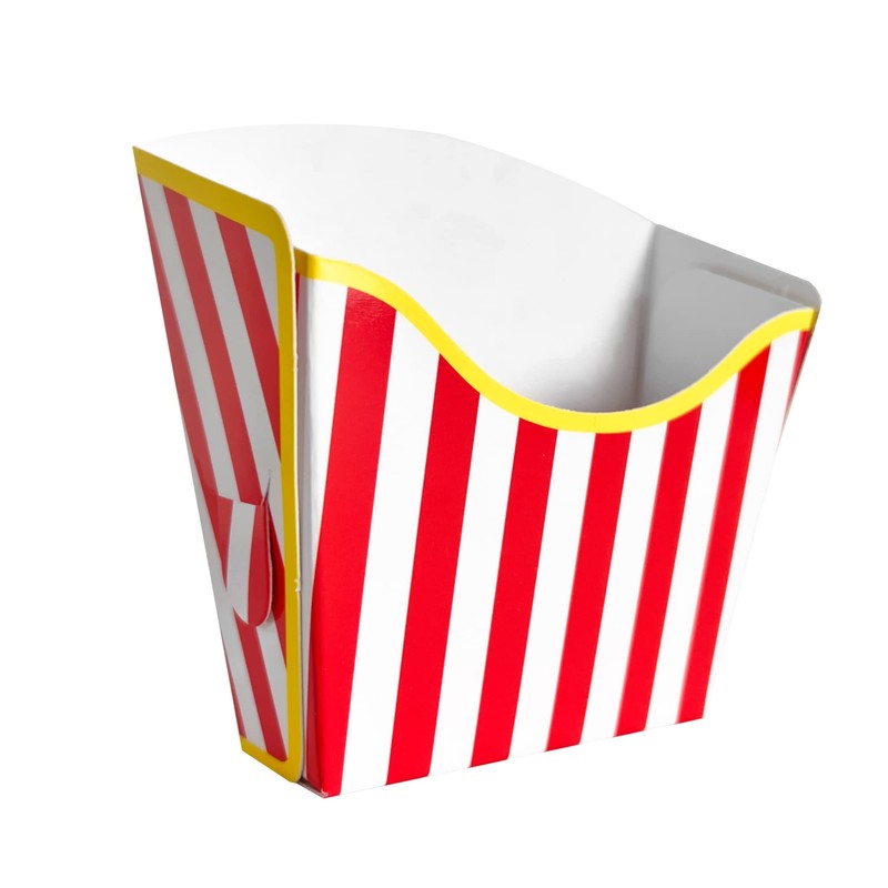 Charolas Caja Para Papas Fritas A La Francesa 3 Diseños,