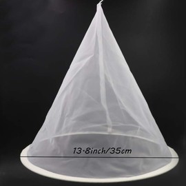 Xinlie Honey Filter Strainer Beekeeping Honey Filter Honey Beekeeping Sieve Beekeeping Strainer Honey Filter Strainer Net Beekeeping Tool for Honey Processing/Extraction and Filter (2 PCS)