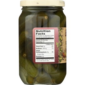 Sechlers Pickles Gherkins Sweet, 16 oz