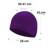 Michear Winter Fleece Hat Thermal Sports Running Hat Windproof Cycling