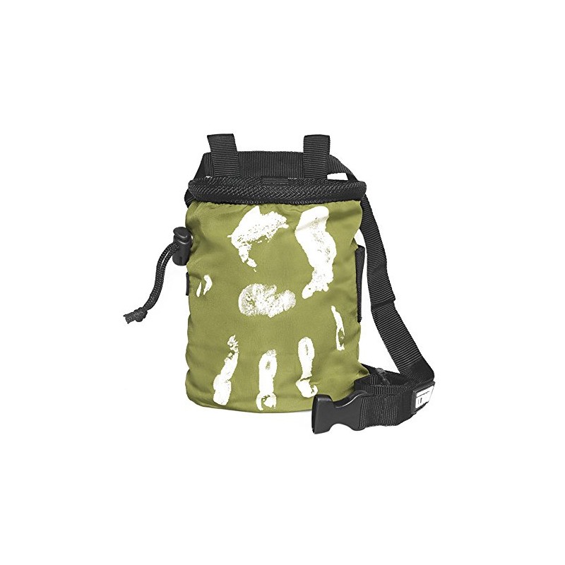 LACD Unisex - Adult Chalk Bag Hand of Fate Moss