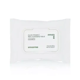 Innisfree [셀러허브][이니스프리] 이니스프리 올리브 비타민 E리얼 클렌징 티슈 30매 (S16575622) Innisfree Olive Real Cleansing Tissue 30 sheets [Basic]