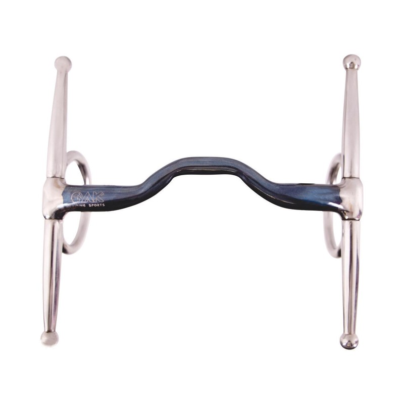 AK Blue Silver Full Cheek Ported Solid Mouthpiece Sweet Iron