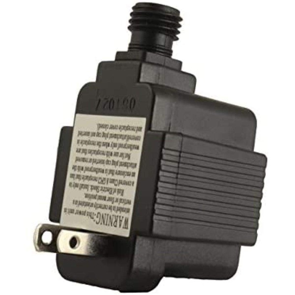 Hofert Black UL Adapter for LED Lighted Dripping Icicle Christmas