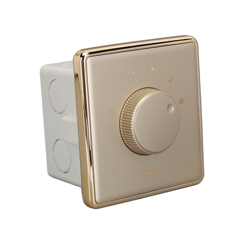 Volume Control Knob 30W 4 Position Wall Mount Volume Control