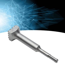 Concrete Bushing Patch Repair Prepare Bush Hammer Bit, Coat Removing Stone Concrete Texturing Bushing Hammer Tool,Square Head Bushing Bit 40cr Steel Electric Flower Hammer Point Groove Chisel