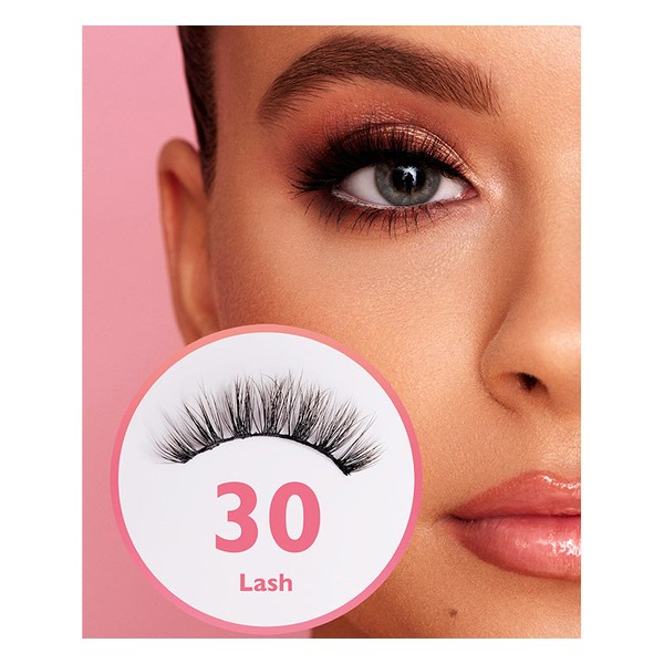 PEACHES AND CREAM NO.30 FAUX MINK LASHES, PEACHES & CREAM