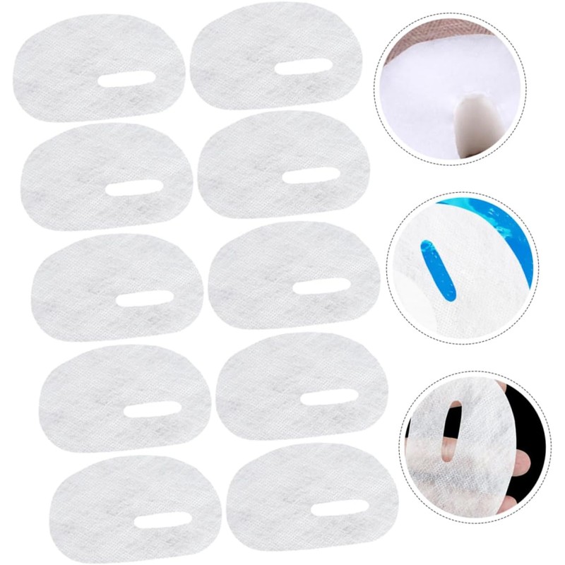 Ipetboom 50hojas Mascarillas Embellecedoras Para Ojos Flexibles Para Ocular Faciles