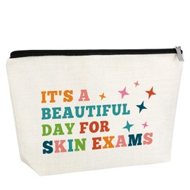Gfhzdmf Nurse Gift for Women Makeup Bag Dermatology Nurese Practice Gifts Empowering Appreciation Present for RN Registered Nurses Dermatologist Doctor Skin Therapist Cosmetic Pouch with Zipper
