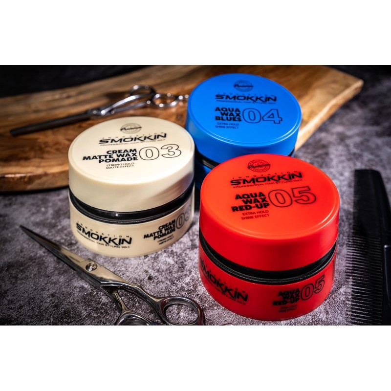 Smokkin Innovation Aqua Wax Blues 04 – Extra Strong Hold