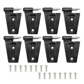 Saihisday 8Pcs Car Door Hinges Replacement for Jeep Wrangler JLU Unlimited 4-Door 2018 2019 2020 2021 2022 2023 2024 Replacement for Gladiator JT 2018 2019 2020 2021 2022 2023 2024