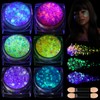 CharmBurst 6 Colours Glitter Gel That Glows in the Dark,