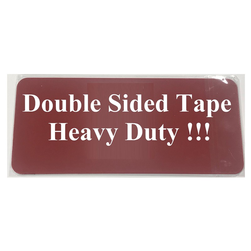 Hot Water Tank Room Sign (Brush Aluminium, 3.5X8)-The Mont Argent