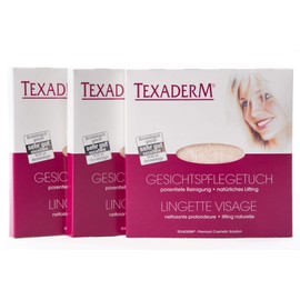 Rezi Texaderm Facial Cleansing Cloth Dermatologically Tested Washable and Reusable Make-Up Remover Cloth Apricot