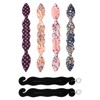 TPZORJX 6 pcs Haarknotenmacher Hair Bun Maker dutt maker Haarknoten