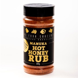 The Four Saucemen - Manuka Hot Honey Rub, 10.58 Ounce (Pack of 1)