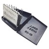 HHIP 5001-1020 20 Piece High Speed Steel Wire Gage Drill