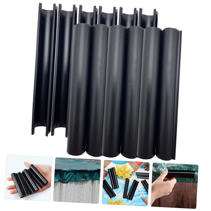 Levemolo 24pcs Wear-Resistant Pool Cover Clips Fixators for Above Ground