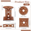 FINGERINSPIRE Wooden Kumihimo Braiding Discs Set 32 Slot Kumihimo Set