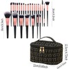 Set de Brochas de Maquillaje Profesional 47 Piezas, 25 Brochas