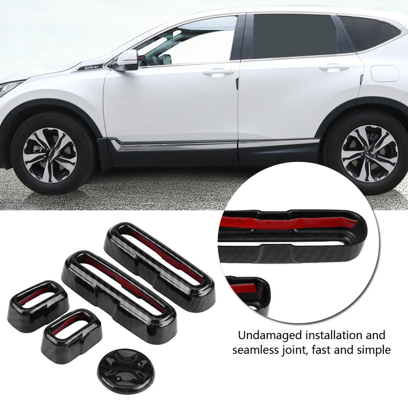 5 pcs Carbon Fiber Style Car Electric Seat Control Switch