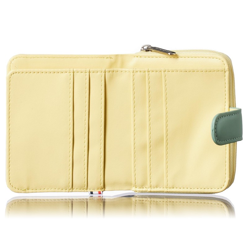 lecoq Women's 2-Pack Mini Folding Wallet Spring Wallet Limited Combination