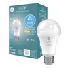 GE LED+ Soft White/Daylight LED Light Bulbs with Remote, 9.5W,