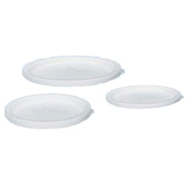 Cambro RFSC2148 Round Cover (For 2 and 4-Quart Storage Containers, Polyethylene, White)
