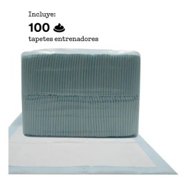 100 Pañal Tapete Entrenador Perros Y Cachorros 56x56cm                                                                                                