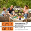 Wireless Meat Thermometer with 2 Propes for Grilling Kitchen Food